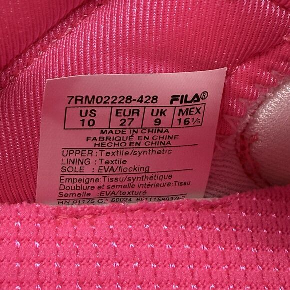 Fila Landbuzzer Tie Dye Infants Size 10 NEW Colorful School Casual - Picture 6 of 9